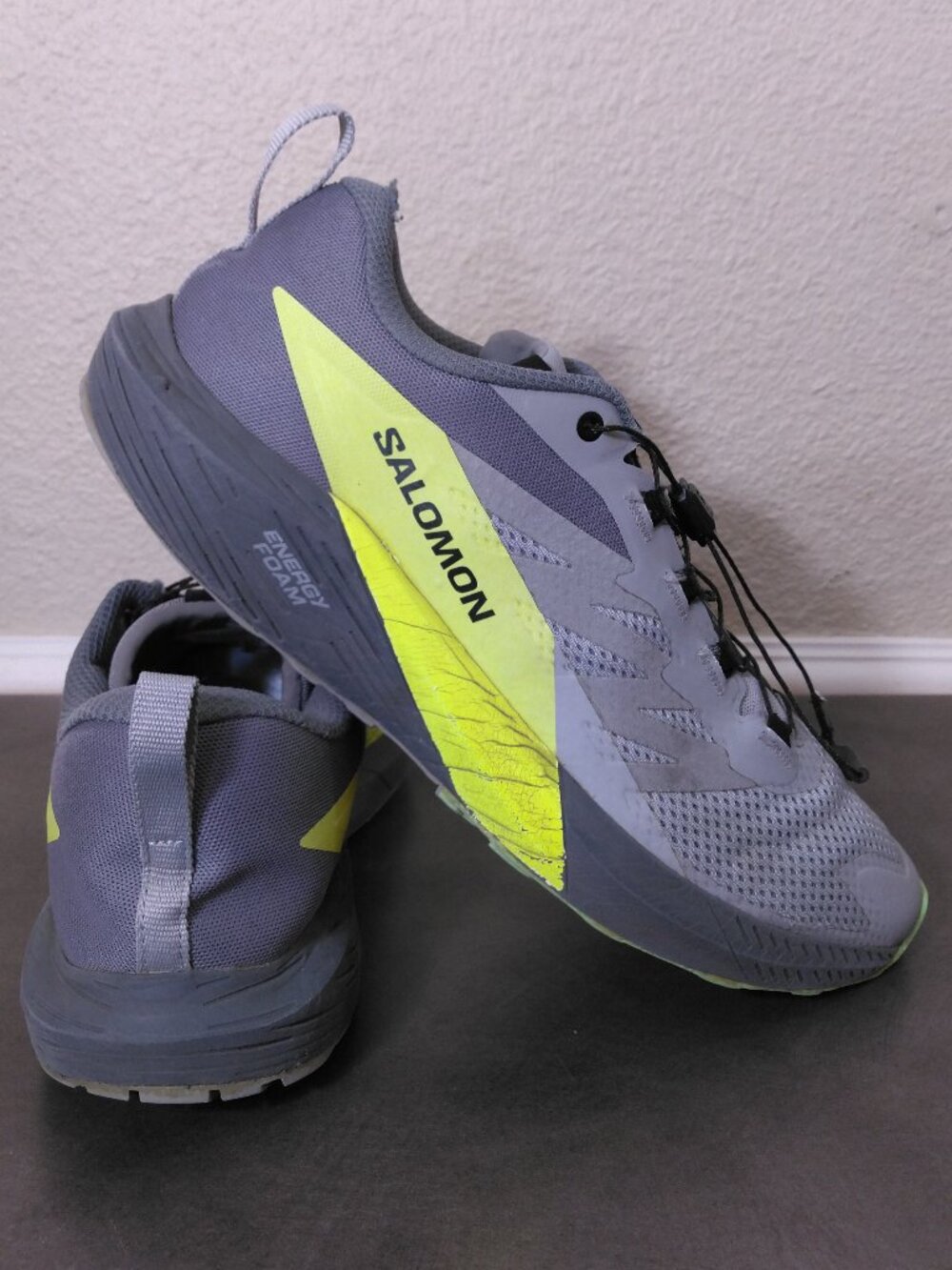 SALOMON Sense Ride 5 Shoes Mens SIZE 11 TRAIL Running ORTHOLITE Terrain 471442